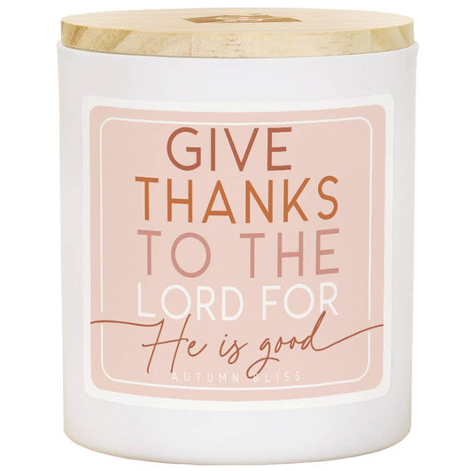 Thanks The Lord Pink - ABL - Candles
