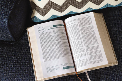 NIV Couples' Devotional Bible Leathersoft