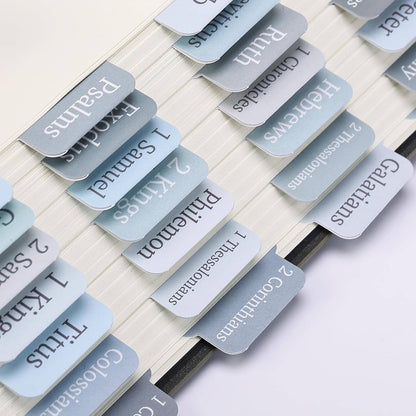 Mr. Pen Bible Tabs - 75 Easy-Apply Tabs