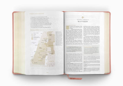 ESV Women's Study Bible: TruTone®, Blush Rose, Floral Bloom