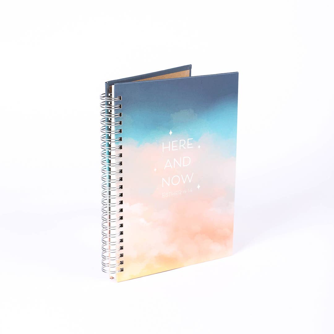 Spiral Bound Journal -  Here & Now - 196 Pages