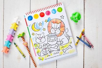 Cozy Club Bible Friends Art Pad