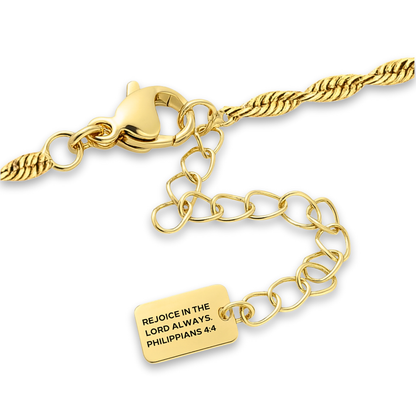My Redeemer Necklace in Gold & Silver