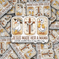 DS 2872 - Jesus made her a mama ducks Die Cut sticker