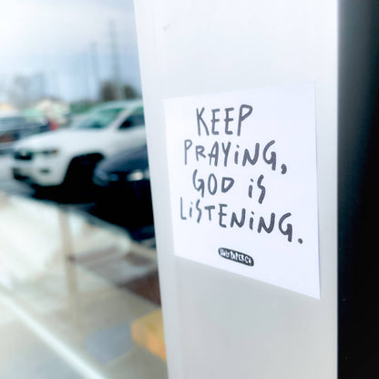 Keep Praying Sticky Note Tracts