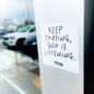 Keep Praying Sticky Note Tracts