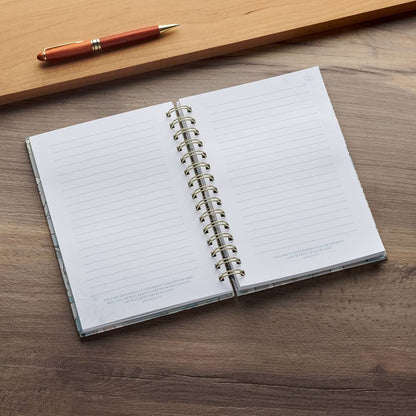 Journal Wirebound Floral Commit to the Lord Prov. 16:3