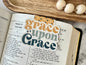 Grace Upon Grace - Magnetic Bookmark (~3.0 x 2.0 in)