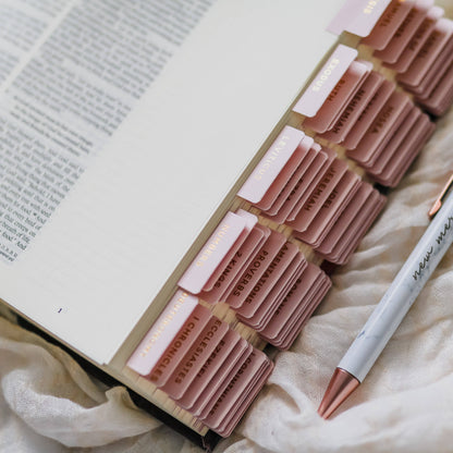 Blush Bible Tabs