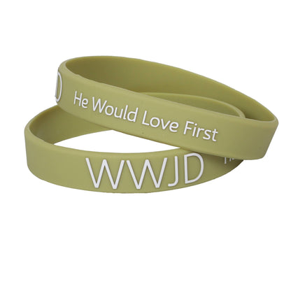 Bracelet Silicone WWJD