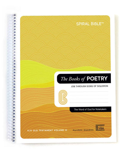 Spiral Bible™ - KJV - Job - Song of Solomon