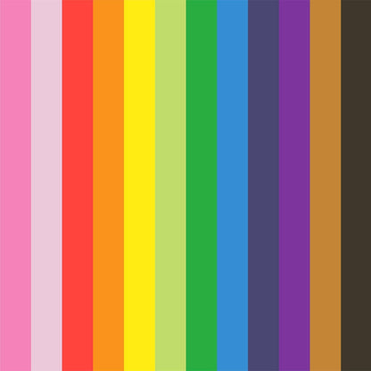 Tulip Fine-Tip Fabric Markers Rainbow 12 Pack
