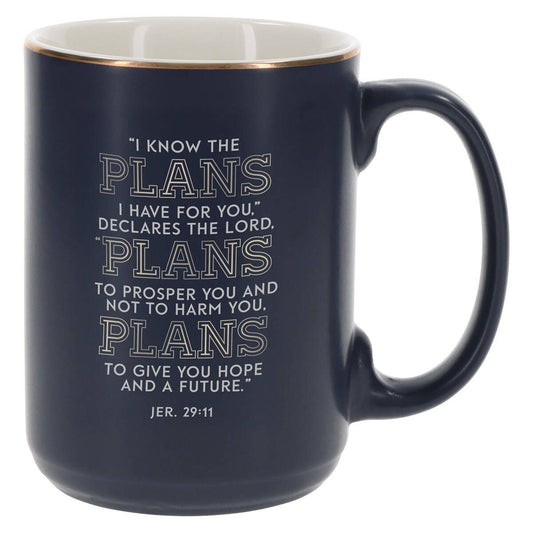 Mug Blue Plans Jer. 29:11
