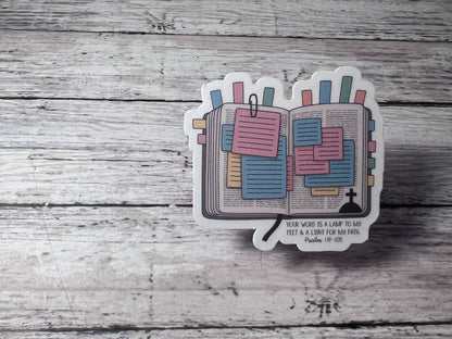 Bible Sticker, Faith Sticker