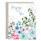 With Scripture Thinking of You Greeting Card - Hopeful Flwrs