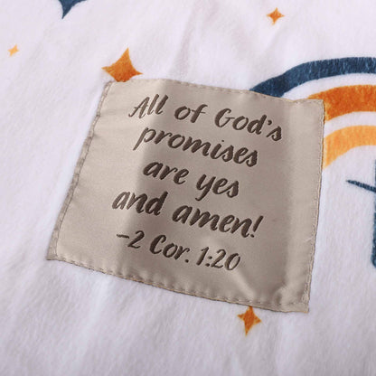 Kid's Throw Blanket - Patch Rainbow - 50X60