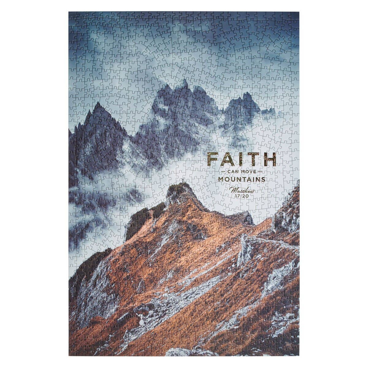 Puzzle 1000 pc. Faith Mountains Matt. 17:20