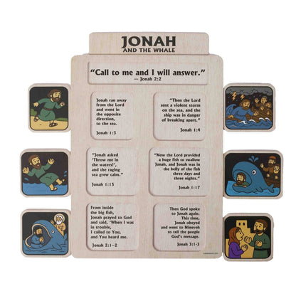 Wooden Puzzle - Jonah and the Whale