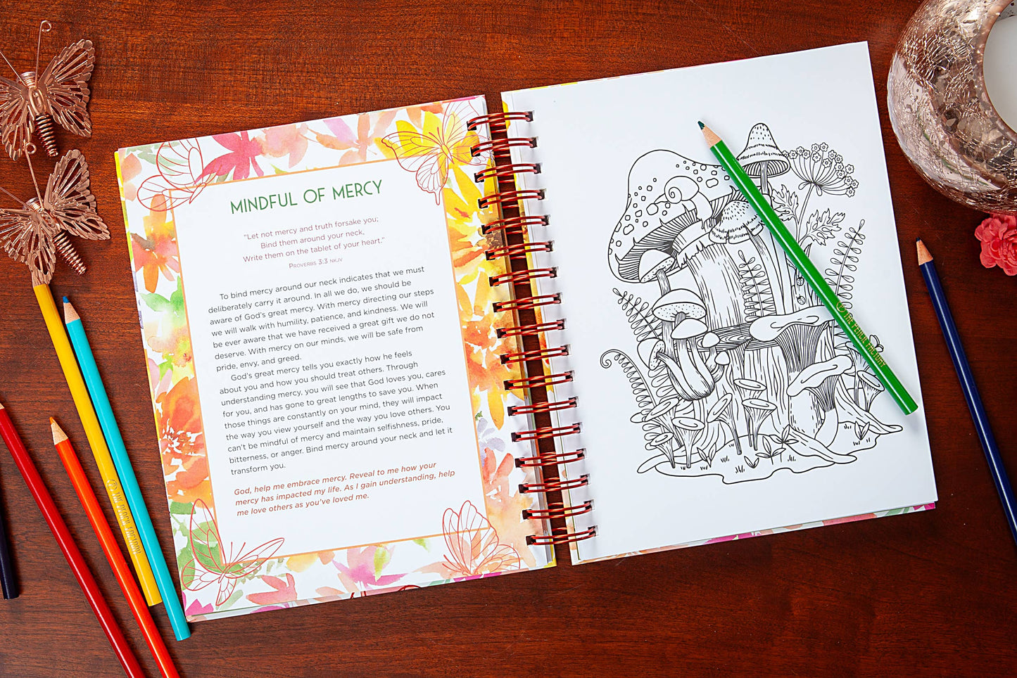 Words to Warm a Woman's Heart Devotional Coloring Book
