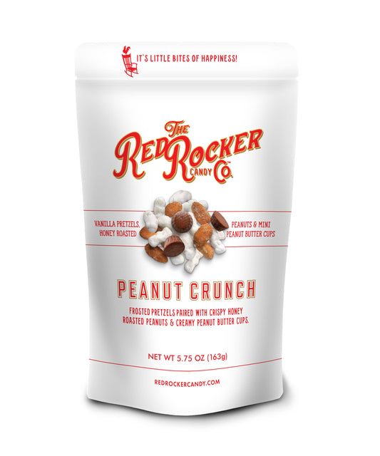 Red Rocker Candy Peanut Crunch 5.75oz Resealable Pouch