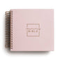 Illustrating Bible NIV: Spiral Bound Bible Journal, Pink