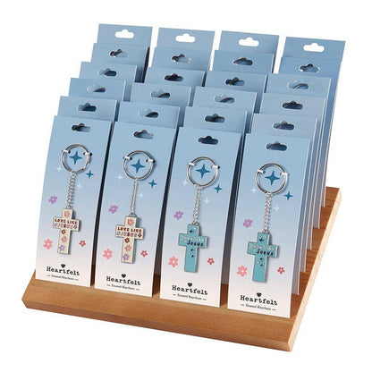 Enamel Keychains- Love Like Jesus