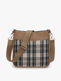 Posie Plaid Crossbody Bag – Removable Strap