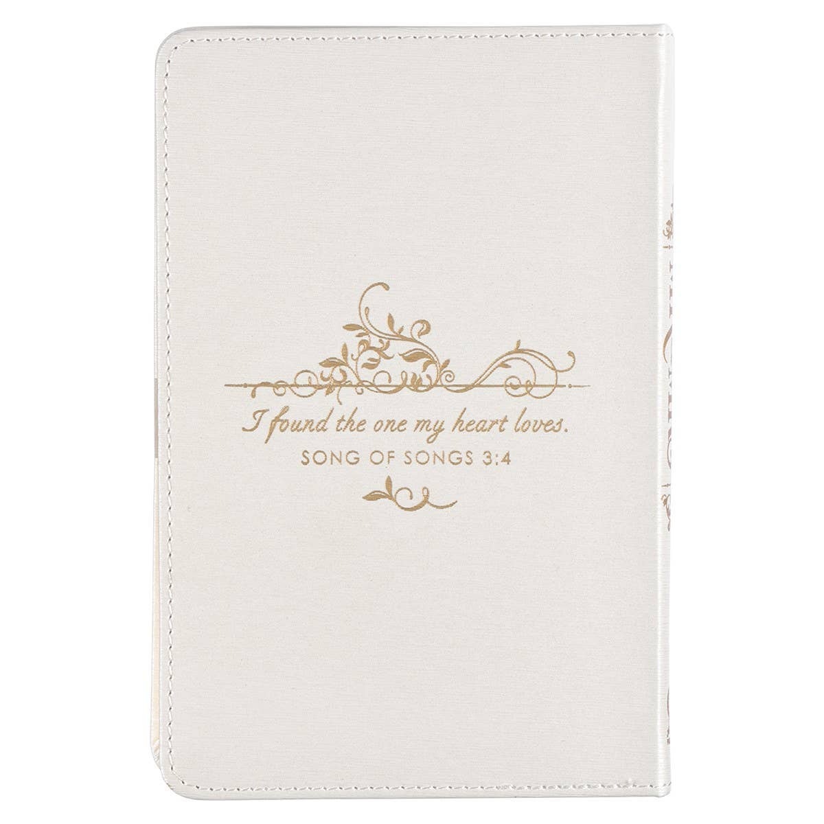 Devotional for Mr. & Mrs. White Faux Leather