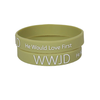 Bracelet Silicone WWJD
