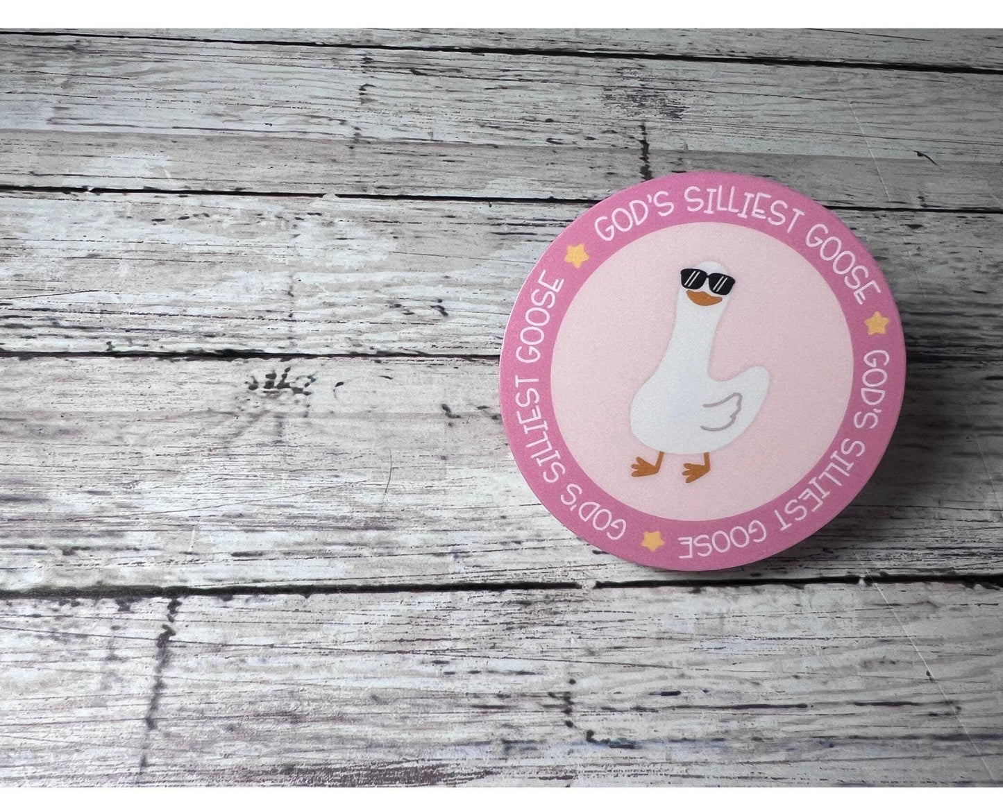 God's Silliest Goose Sticker