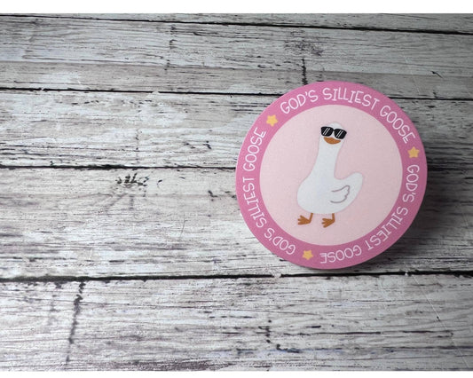 God's Silliest Goose Sticker