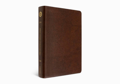ESV Single Column Journaling Bible®, Large Print, Mocha