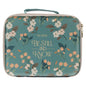 Bible Organizer Hardcover Green Floral Be Still Ps. 46:10
