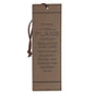 Bookmark Faux Leather I Know the Plans Jer. 29:11