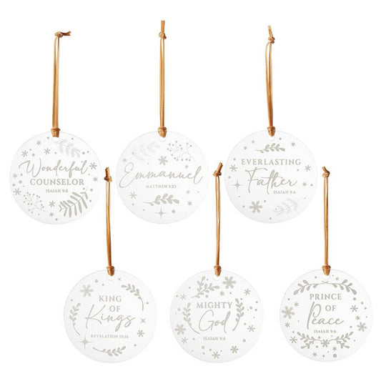 Ornaments - Names of Jesus