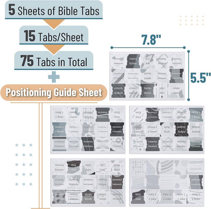 Mr. Pen Gray Bible Tabs