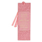 Bookmark Faux Leather Pink Floral Hope & A Future Jer. 29:11