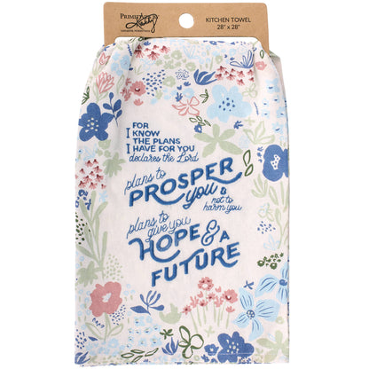 Plans To Prosper You Kitchen Towel
