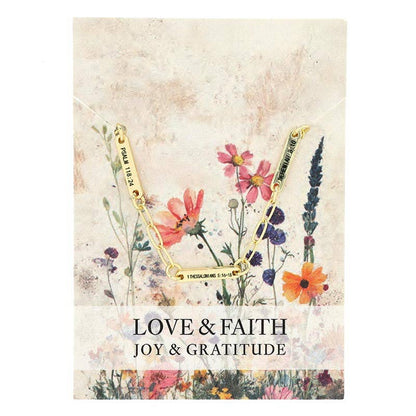 Reference Bracelet Display - Love & Faith