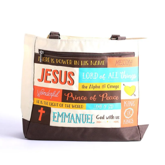 Tote Canvas Names Of Jesus