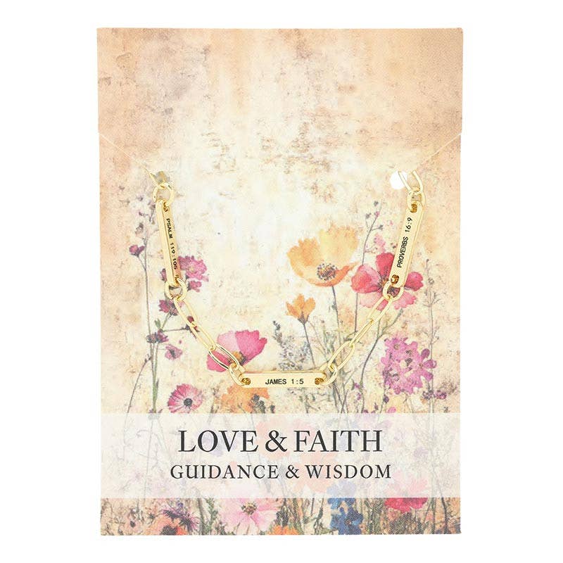 Reference Bracelet Display - Love & Faith