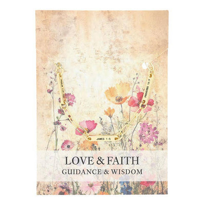 Reference Bracelet Display - Love & Faith