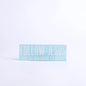 Multi-Purpose Decal - Follow Jesus - White - 3.5Inx8In