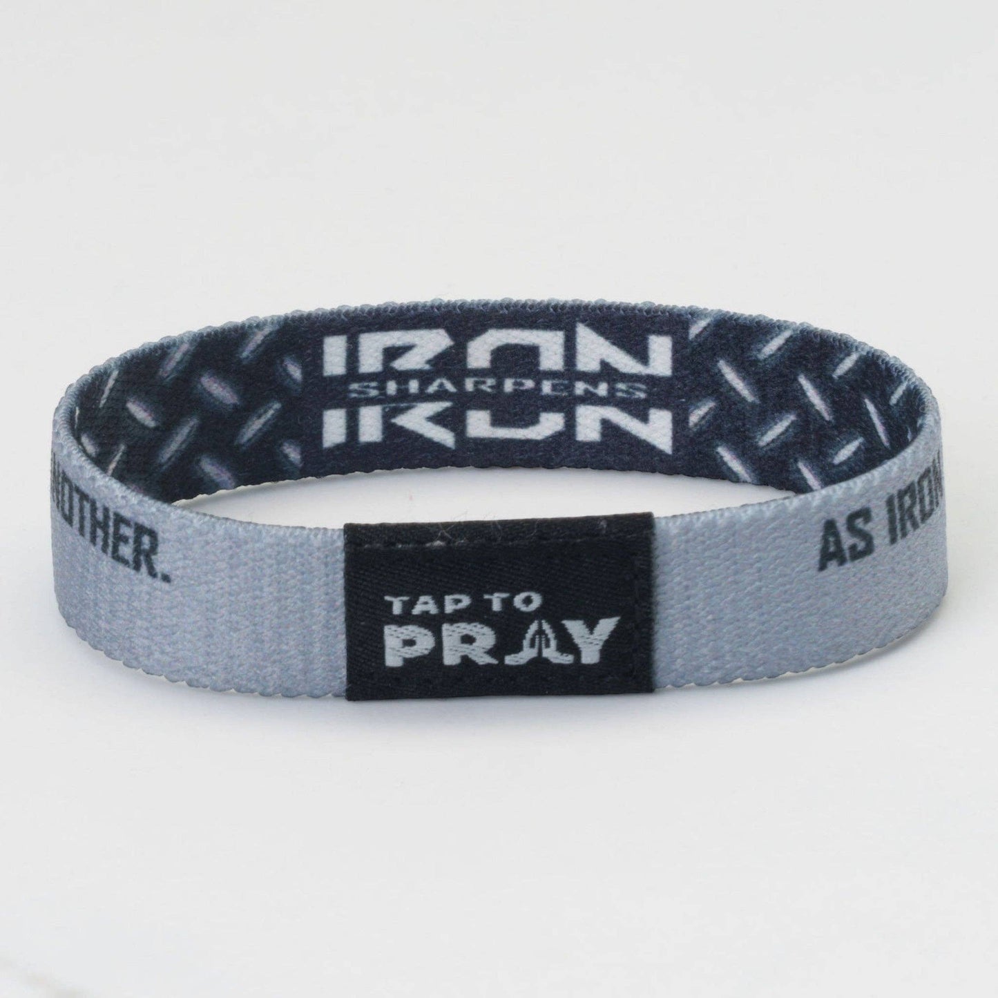 Tap To Pray® Wristband – Iron Sharpens Iron