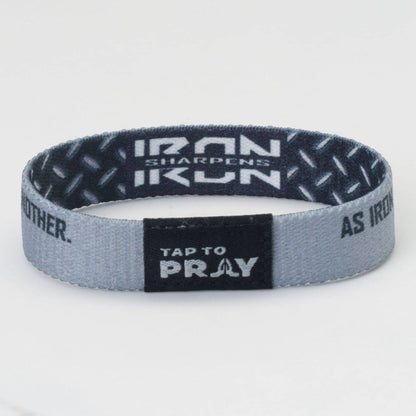 Tap To Pray® Wristband – Iron Sharpens Iron