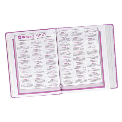 Purple Glitter My Creative Bible for Girls - an ESV Journali