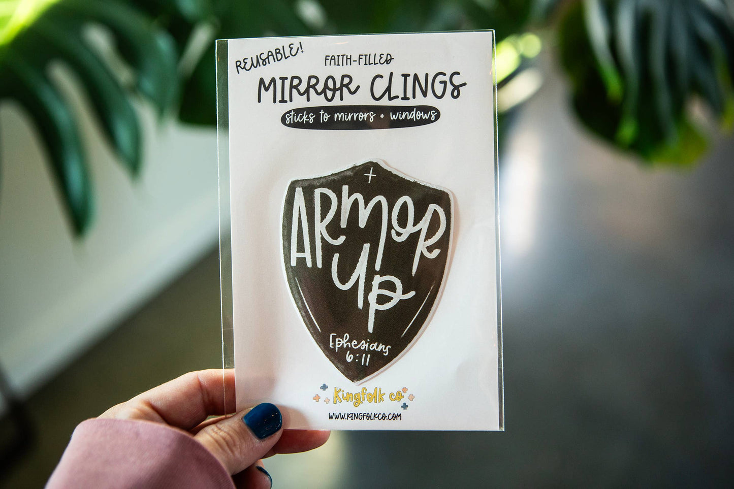 Armor Up Ephesians 6:11 Cling
