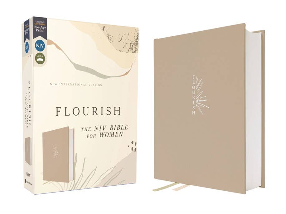 Flourish: The NIV Bible for Women, Cream