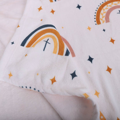 Kid's Throw Blanket - Patch Rainbow - 50X60