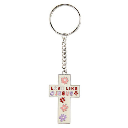 Enamel Keychains- Love Like Jesus